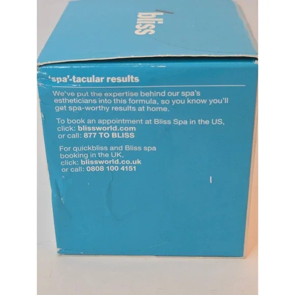 Bliss Multi-face-eted All-In-One Anti-Aging Clay Mask 10% Glycolic Acid 2.3 oz - Picture 3 of 4